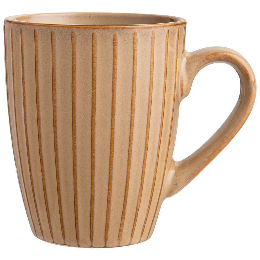 191-217 КРУЖКА 365 МЛ "STRIPE COLLECTION" ЦВЕТ:СЛИВОЧНЫЙ МАЛ. УП. = 6 ШТ МИН. ПАРТИЯ
