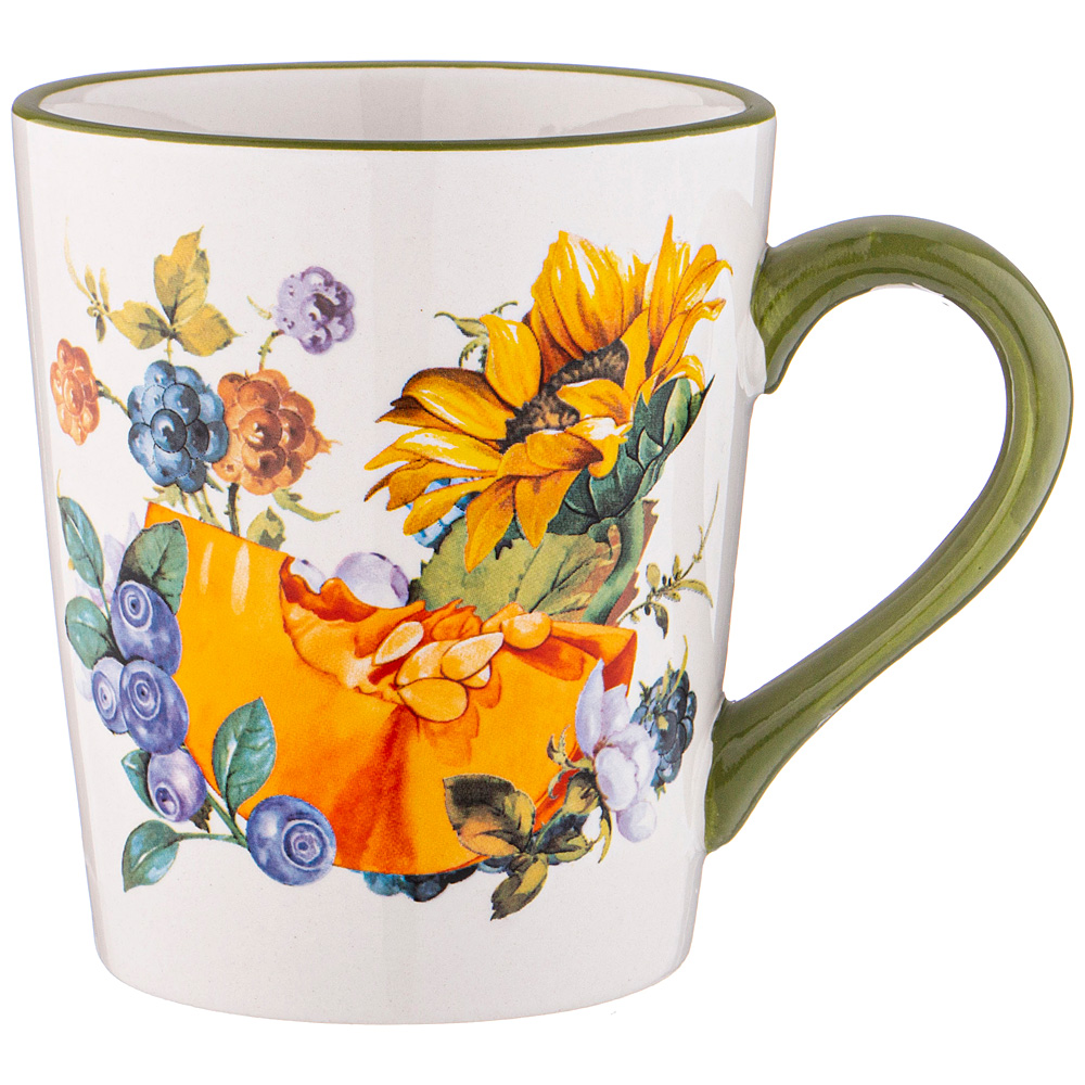 358-2090 КРУЖКА AGNESS "УРОЖАЙ" 13/9,5*10,5 СМ 400 МЛ (КОР=36ШТ.)