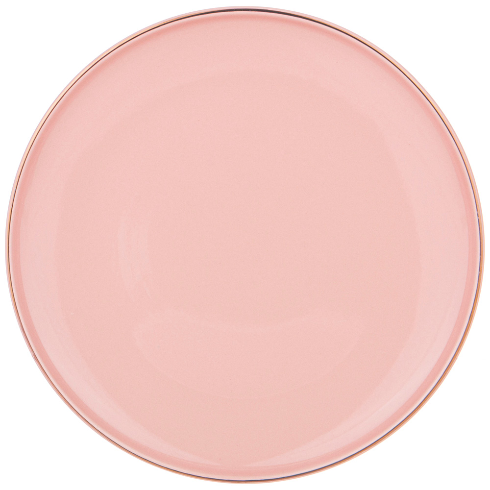 577-149 ТАРЕЛКА ОБЕДЕННАЯ BRONCO "SOLO" 26,5 СМ ПУДРОВАЯ (МАЛ.УП.=4ШТ./КОР=24ШТ.)