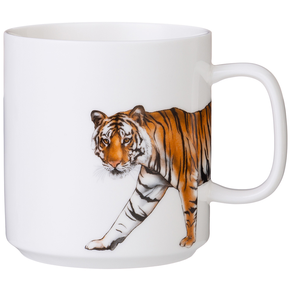 590-400 КРУЖКА LEFARD "ANIMAL WORLD" ТИГР 400 МЛ (КОР=24ШТ.)