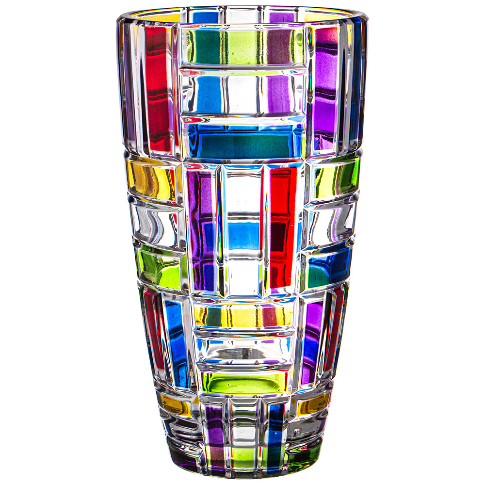 695-052 ВАЗА "LINEA COLORED" 13,5Х13,5Х25 СМ