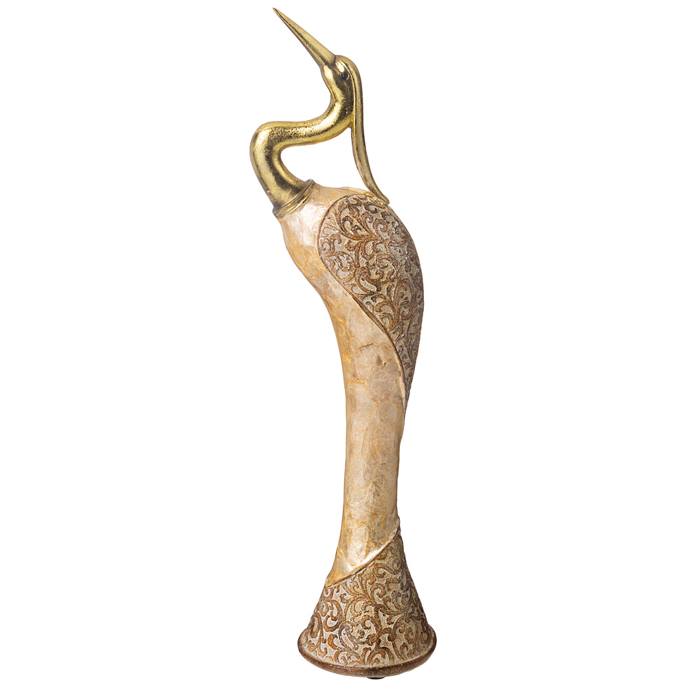 79-196 ФИГУРКА "ЦАПЛЯ" 12*9*41CM