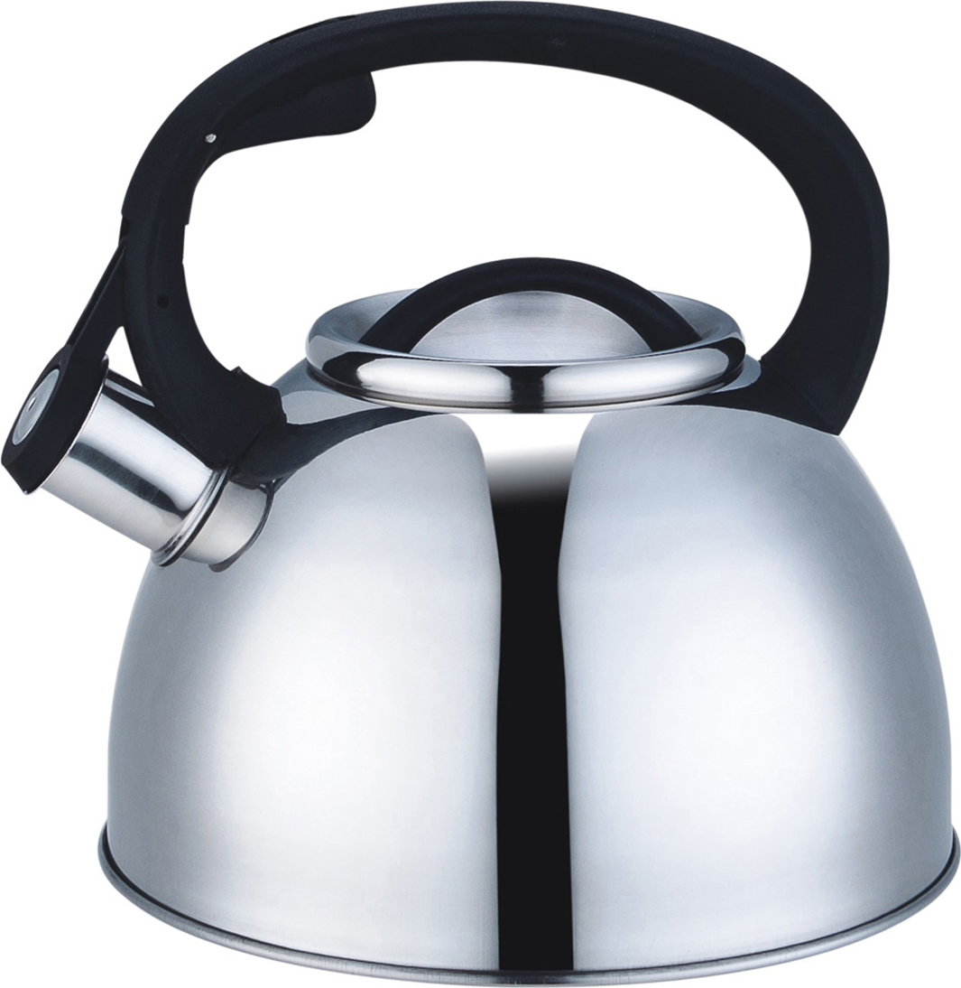 907-043 ЧАЙНИК AGNESS "CLASSIC" СО СВИСТКОМ 2,5 Л НЖС, ИНДУКЦИОН. ДНО  (КОР=12ШТ.)