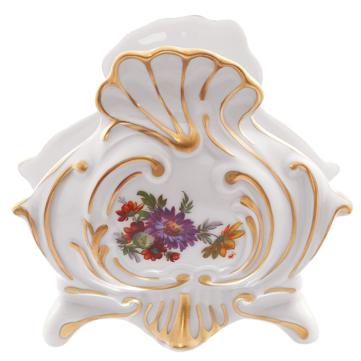41729 Салфетница Queen's Crown Мейсенский букет