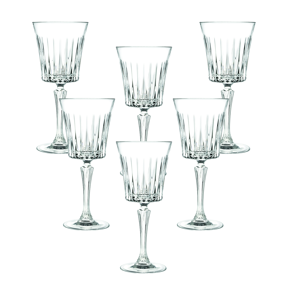 28318 Набор бокалов для вина RCR Timeless 230мл (6 шт)