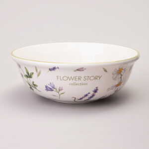 358-2182 САЛАТНИК AGNESS "FLOWER STORY" 21,5*7,5 СМ 1350 МЛ (КОР=8ШТ.)
