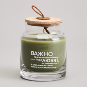 605-112 СВЕЧА В БАНОЧКЕ "NATURE" URBAN BAMBOO 8,5*10 СМ МАЛ.= 6ШТ.