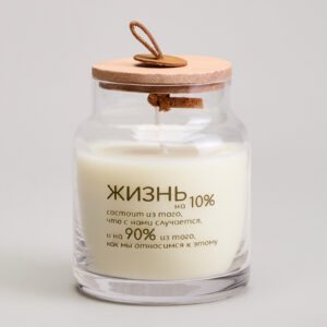 605-114 СВЕЧА В БАНОЧКЕ "NATURE" WICKED BERRY 8,5*10 СМ МАЛ.= 6ШТ.