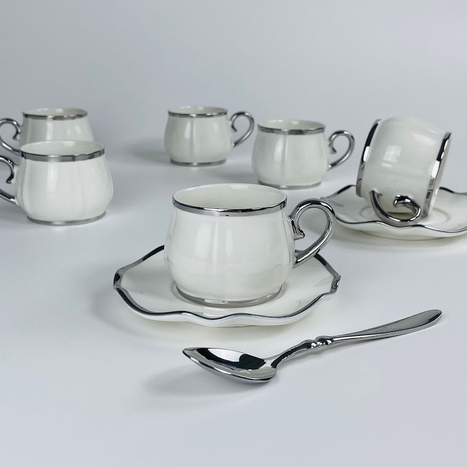 181-230 Кофейный набор 12пр.110мл в под.уп.(х12)Фарфор