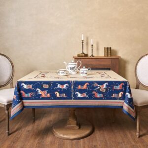 СКАТЕРТЬ "PASSAGE" 140Х180СМ ,БЕЖЕВЫЙ, 100% ХЛОПОК С ПРОПИТКОЙ,ТВИЛ