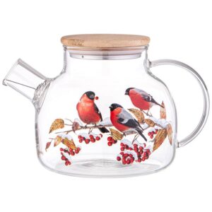 ЧАЙНИК ЗАВАРОЧНЫЙ "СНЕГИРИ"  1000 МЛ