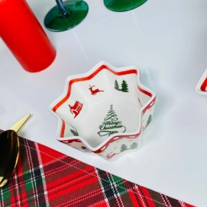 164-044 Салатник 11см НОВЫЙ ГОД в под.уп.(х36)Фарфор