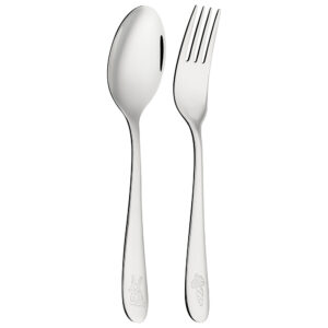 НАБОР ДЕТСКИХ СТОЛОВЫХ ПРИБОРОВ ZOO AGNESS 2 ПР