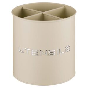 ПОДСТАВКА AGNESS ПОД КУХОННЫЕ ПРИБОРЫ, 14*15 СМ, ЦВЕТ: IVORY