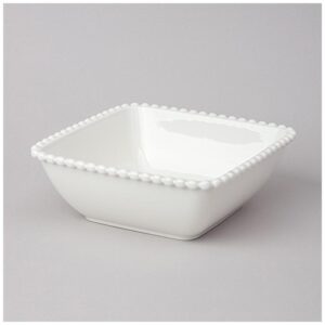 САЛАТНИК КВАДРАТНЫЙ LEFARD "PEARL" 20*7,5 СМ 1200 МЛ (КОР=12ШТ.)