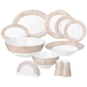 СЕРВИЗ ОБЕДЕННЫЙ LEFARD "ЗОЛОТЫЕ УЗОРЫ" НА 6 ПЕР. 26 ПР. (КОР=2НАБ.)