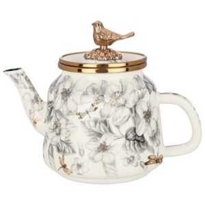 ЧАЙНИК ЭМАЛИРОВАННЫЙ LEFARD, СЕРИЯ ЯБЛОНЕВЫЙ САД, 1,0Л ПОДХОДИТ ДЛЯ ИНДУКЦИОН.ПЛИТ