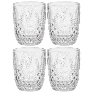 НАБОР СТАКАНОВ ДЛЯ ВОДЫ/СОКА "SUNDAY" 4ШТ/280 МЛ