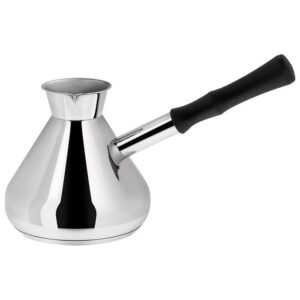 ТУРКА AGNESS, 720МЛ, НЕРЖ.СТАЛЬ 304, ТЕРМОАККУМУЛИРУЮЩЕЕ ДНО, ИНДУКЦИЯ