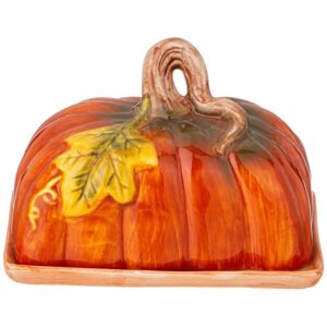 МАСЛЕНКА С КРЫШКОЙ КОЛЛЕКЦИЯ "VILLAGE" 15Х10,5Х10 СМ